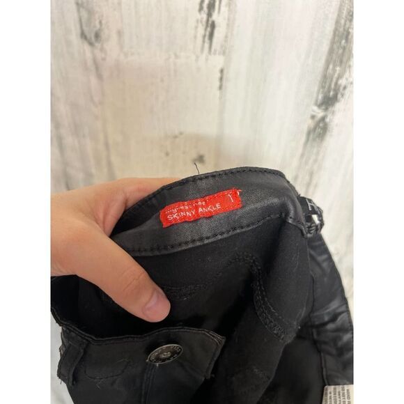 Black faux leather pants - Picture 4 of 9